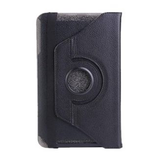 360 Degree Rotatable PU Leather Case with Stand and Card Slot for Asus M80ta