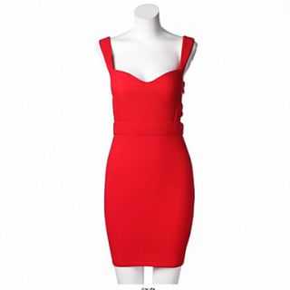 Womens Sexy Cut Out Backless Bodycon Dress