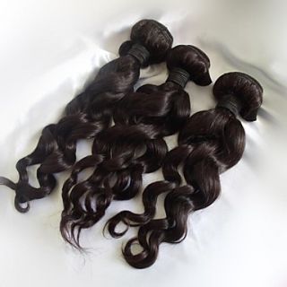 12 Inch 3pcs/lot Grade 5A Brazilian Virgin Hair Natural Wave Hair Extensions/Weaves