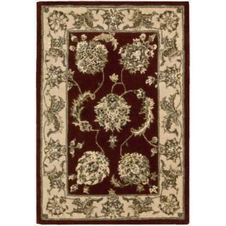 Nourison 2000 Hand tufted Kashan Lacquer Rug (2 X 3)