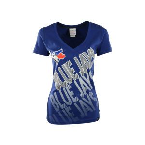 Toronto Blue Jays 5th & Ocean MLB Womens Athletic Baby Jersey T Shirt