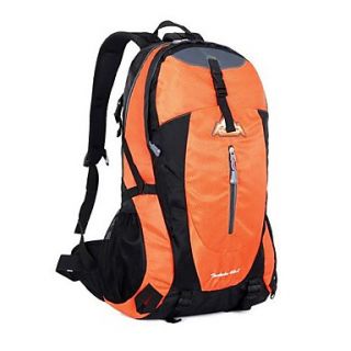 Outdoors Nylon Multicolor 40L Waterproof Wearproof Travel Sport Camping Backpack