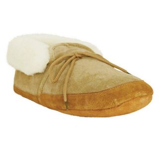 Old Friend Mens and Womens Soft Sole Bootee Slippers Multicolor   SSBTEESML,