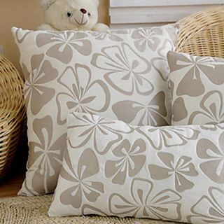 Five Leaves Of Flowers Pattern Decorative Pillow With Insert