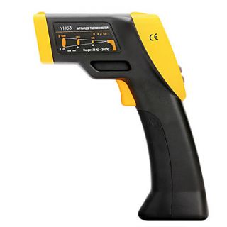 YH 63 Mini Non contact Infrared Thermometer Gun with Laser Sighting