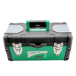 (361618) Iron And Plastic Green Reinforced Handle Tool Boxes