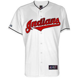 Cleveland Indians Majestic MLB Youth Blank Replica Jersey
