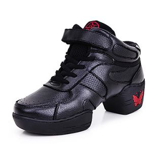 Stylish Womens Leather Upper Modern Dance Shoes