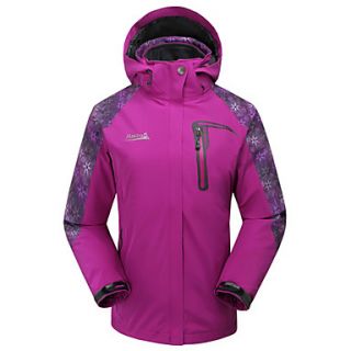 MAKINO Womens Waterproof Thermal Two piece Jacket for Camping