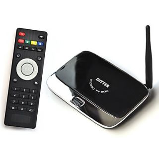 Ditter Quad Core Android Antenna TV Box 2GB RAM 8GB ROM with Remote Controller
