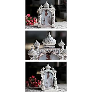 Modern Style Castle Polyresin Picture Frame