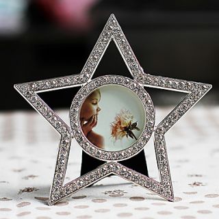 Modern Style Star Shape Polyresin Picture Frame