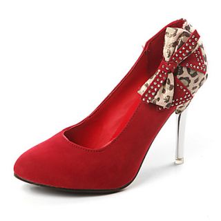 Leatherette Womens Stiletto Heel Heels Pumps/Heels Shoes (More Colors)