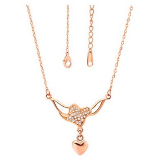 Graceful Europe Style Womens Golden Alloy Necklace(1 Pc)