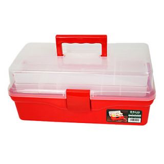 (361916) Plastic Red Romantic Tool Boxes