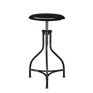 Carolina Chair and Table Co Ansley Black Adjustable Stool   51330BLK