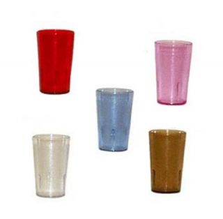 GET 24 oz Stackable Tumbler, Textured, BPA Free, 3.5x7 in, Clear