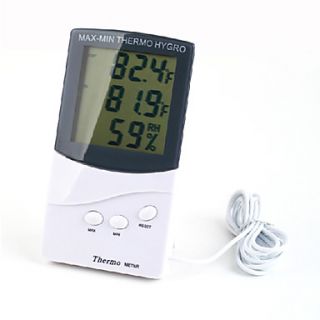 Retail Wholesale Indoor Outdoor Digital Thermometer With Hygrometer