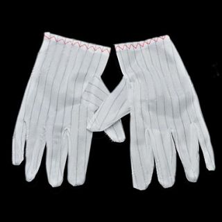 Protective Anti Static Gloves   White (Pair)
