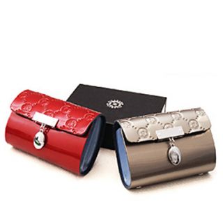 WomenS Patent Leather Cabauw Bag Proof Magnetic Card Id Holders