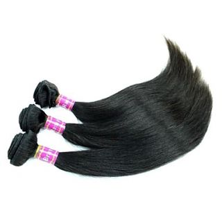 Brazilian Virgin Remy Hair Extension 100% Raw Human Hair Straight Natural Color