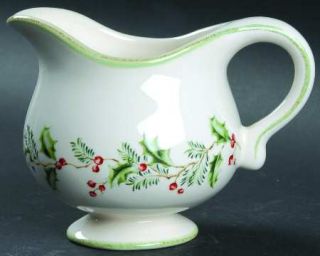 St Nicholas Square Holly Berry Creamer, Fine China Dinnerware   Holly,Red Berrie