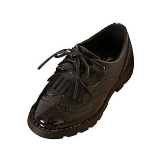 Patent Leather Boys Flat Heel Comfort Oxfords Shoes (More Colors)