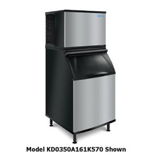 Koolaire by Manitowoc Full Cube Ice Machine   375 lb/24 hr, 430 lb Bin Capacity, Air Cool, 208V