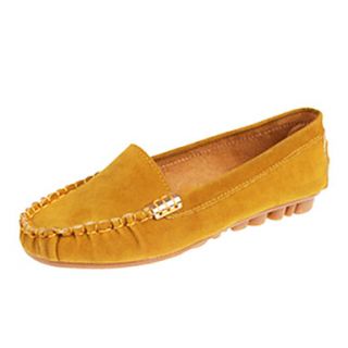 Suede Womens Flat Heel Comfort Loafers Shoes(More Colors)