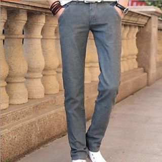 Mens Summer Fashion Casual Long Linen Pants(Without Belt And Acc)