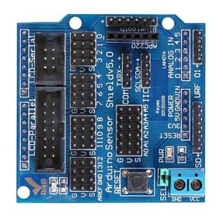 Compatible Arduino Sensor Shield V5.0 Sensor Expansion Board