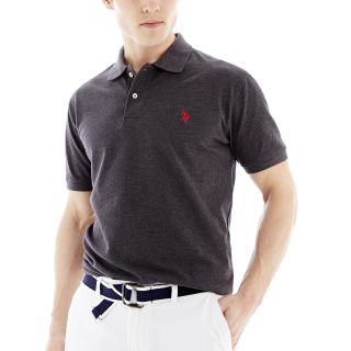 U.S. Polo Assn. Piqué Polo, Grey, Mens