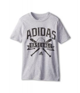 adidas Kids True Classic Baseball Boys T Shirt (Gray)