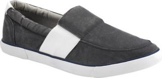 Mens Sperry Top Sider Low Pro Vulc Gore Slip On   Navy Canvas Sailing Shoes