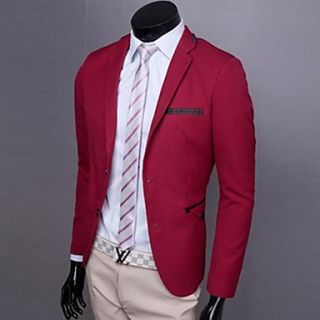 Mens Temperament Slim Casual Suit Outerwear