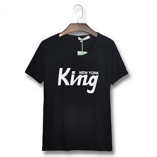 Mens High Quality Goods Letter Shirt with Short Sleeves
