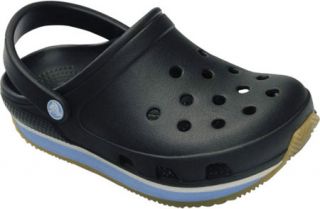 Infants/Toddlers Crocs Retro Clog   Black/Light Blue Slip on Shoes