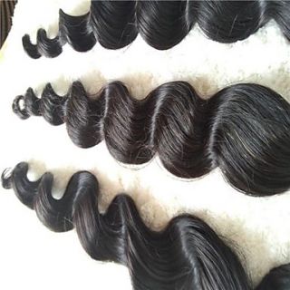 26 Inch Peruvian Loose Wave Weft 100% Virgin Remy Human Hair Extensions 3Pcs