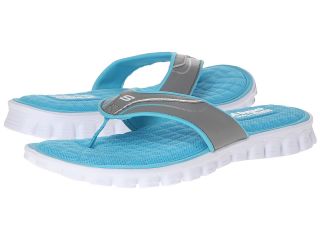 SKECHERS Sport Cooling Gel 1 Strap Thong Sandal Womens Sandals (Gray)