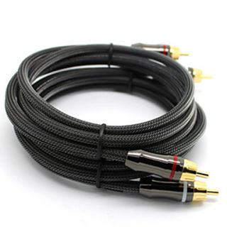 C Cable 2 RCA Male to Male Audio Cable(2M)