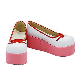 Cardcaptor Sakura Sakura Kinomoto Pink White Cosplay Platform Shoes