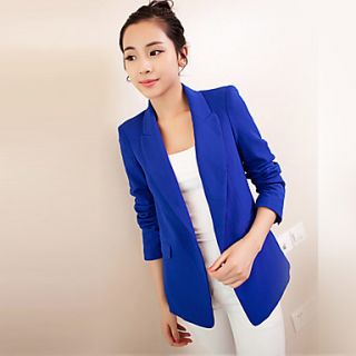 Newcomerland Korean Cultivating Small Long Sleeved Suit(Blue)