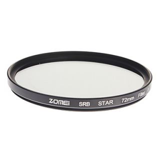 ZOMEI Camera Professional Optical Frame Star8 Filter (72mm)