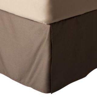 Threshold Wrinkle Free Bedskirt   Brown (King)