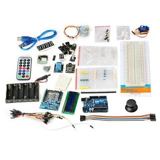 Microcontroller Development Type B Experiment Kit for Arduino (Works with Official Arduino Boards)