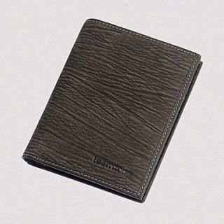 Mens Fashion Vintage Bifold Genuine Leather Wallet Card Cash Holder Purse
