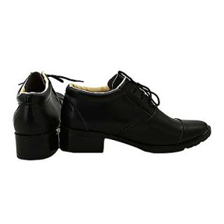 Pandora Heart Oz Bezarius Black PU Leather Cosplay Shoes