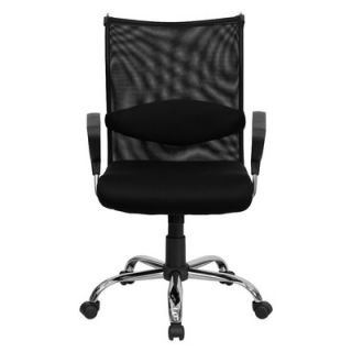 FlashFurniture Mid Back Mesh Managers Office Chair with Padded Seat BT2905