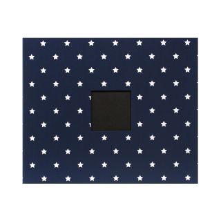 American Crafts Patterned D Ring 12x12 Album, Blue