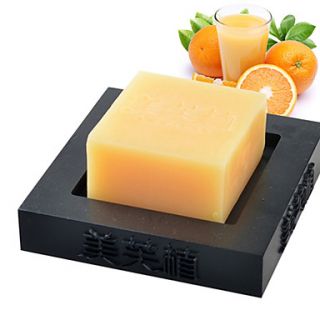 Handmade Orange Essential Oil Soap Whitening Moisturizing Anti Acne 100g